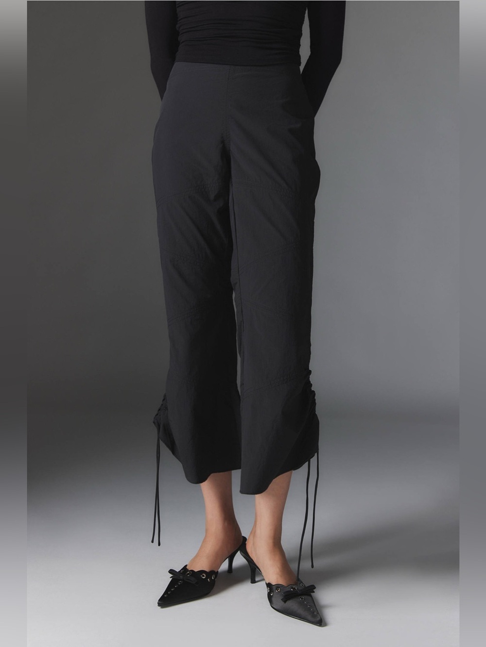 NWT Urban Outfitters Silence + Noise Hayley Cropped Kick-Flare Pant Size 0